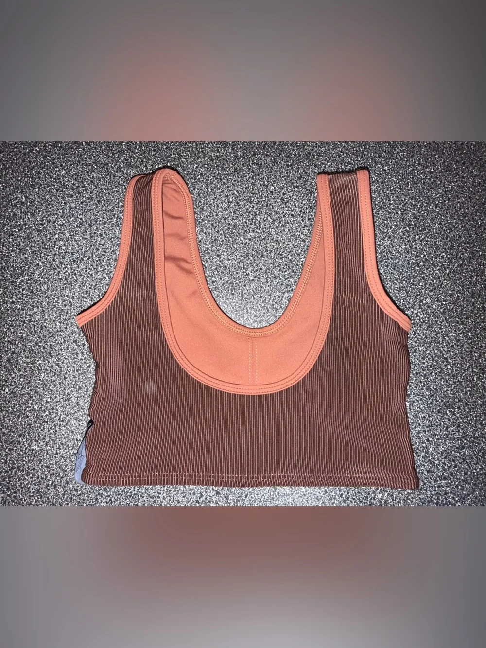 Tiger Friday Kids Dance Crop Top - Brown Size Child X-Large